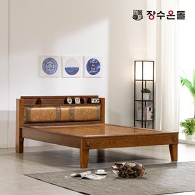 장수온돌 오월 홍맥반석 돌침대 온열 건강침대 퀸침대