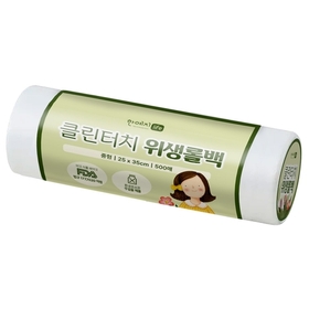 클린터치 위생롤백 25x35 500매 1팩(총 500매)