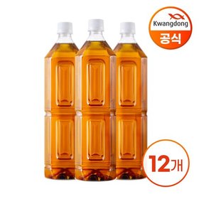 광동 진한 헛개차 무라벨 1.5L X 12병 (무/유라벨 랜덤발송)