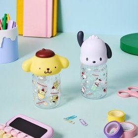 [2P] 산리오캐릭터즈 피규어 보틀 240ml 2개세트 (포차코/폼폼푸린)