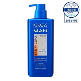 케라시스 프로액티브맨 올인원 샴푸 600ml ,1개