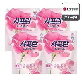 샤프란 핑크 2.1L 리필 x 4개