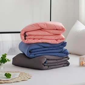 더베딩샵 극세사이불 먼지없는 알러지케어 자수 캠핑 경량 밍크담요 100x150