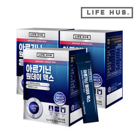 라이프허브 아르기닌 원데이 맥스 3세트(5g x 90포) 3개월분
