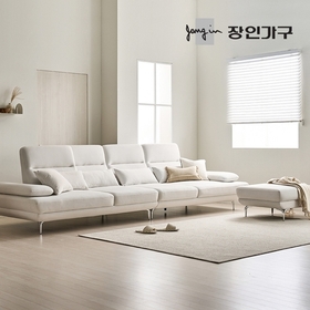 도이 6인용 스윙 타이보텍스 이지클린 패브릭 소파 (스툴 포함)