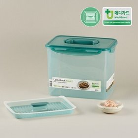 락앤락 메디가드 발효숙성 김치용기 원핸들 6L