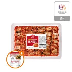종가 일상행복 썰은포기김치4kg+(증정)열무김치400g