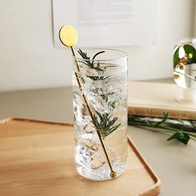 [2+2] 시그니처 내열유리 원형슬림컵 (430ml)