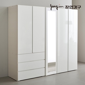 탐스 2000 3단서랍 전신거울 옷장