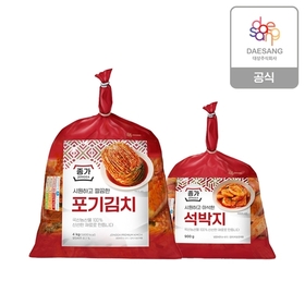 종가 포기김치4kg+석박지900g