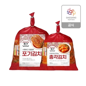 종가 포기김치4kg+총각김치850g